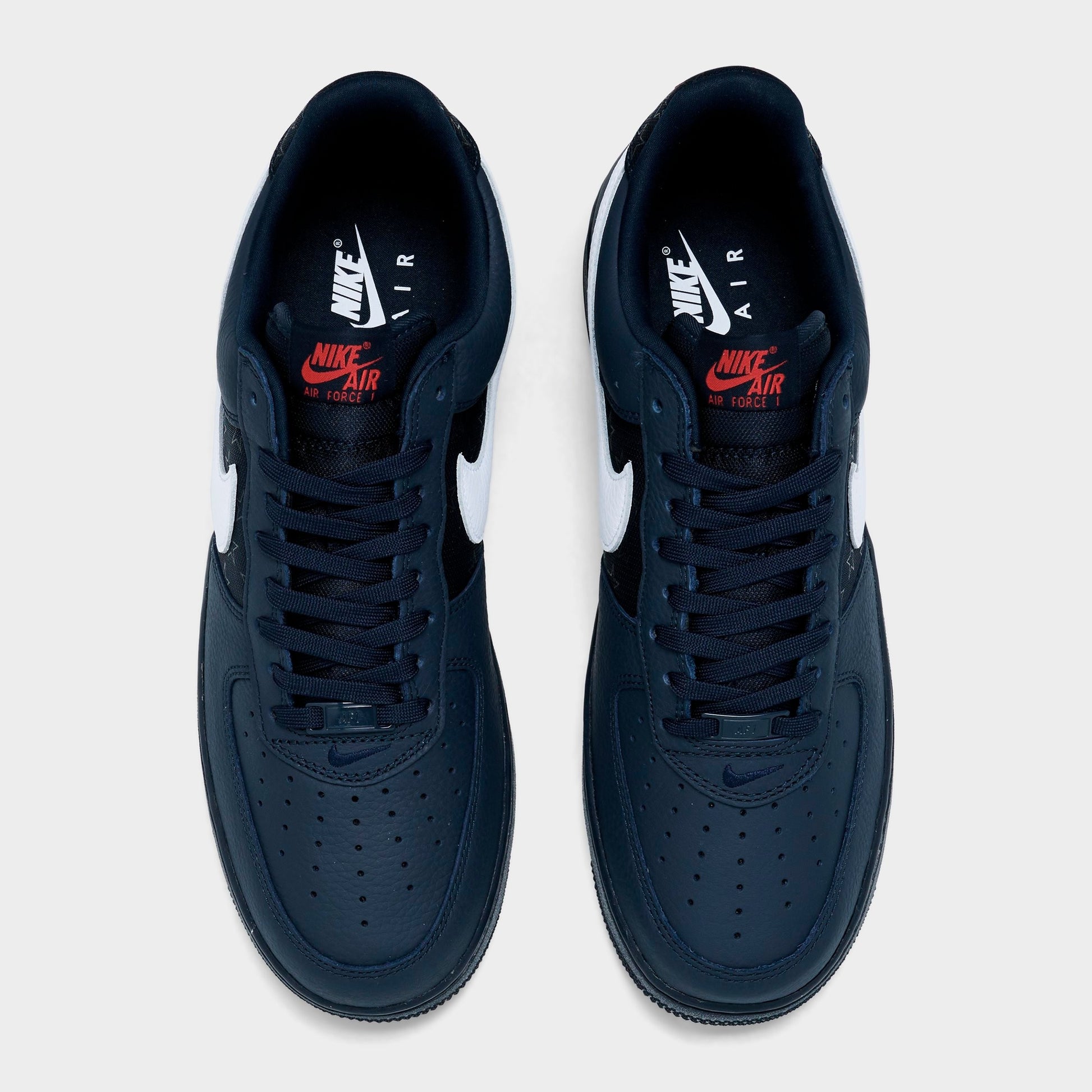 Men's Nike Air Force 1 Low Retro USA Casual Shoes - Multi-Color/Black/Multi-Color
