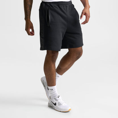 Men's Nike Sportswear Air Max Fleece Shorts - Black/Black/White