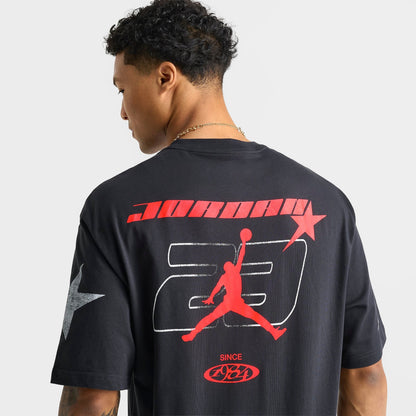 Men's Jordan Star Graphic T-Shirt - Off Noir