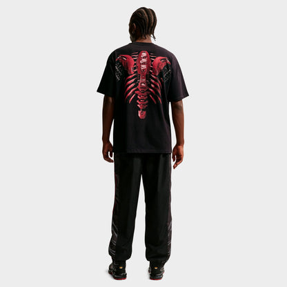 Men's Nike Sportswear Anatomy of Air Graphic T-Shirt - Black/Team Crimson