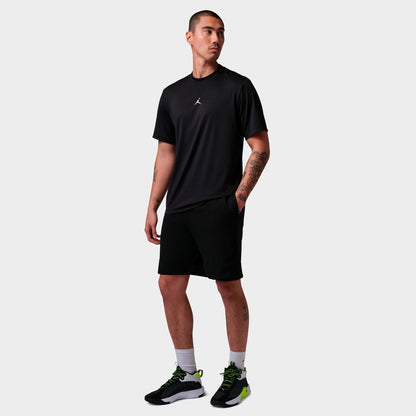 Men's Jordan Sport Hoop Fleece Shorts - Black/Clear