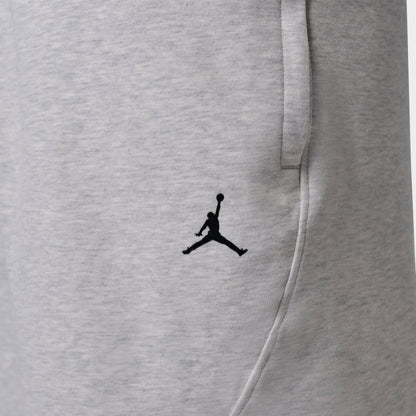 Men's Jordan Sport Hoop Fleece Shorts - Grey Heather/Pale Grey/Black