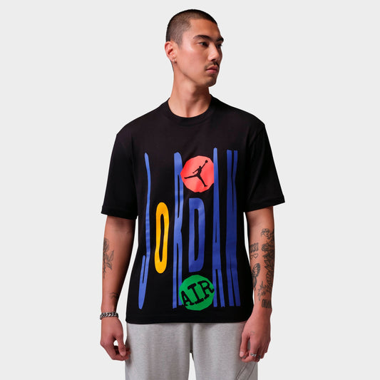 Men's Jordan Technicolor WM T-Shirt - Black