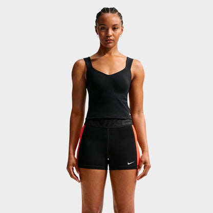 Women's Nike Pro Sculpt Medium-Support Padded Bra Tank - Black/White