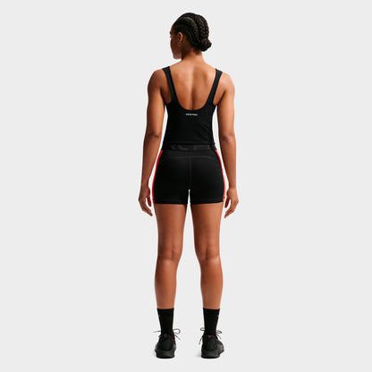 Women's Nike Pro Sculpt Medium-Support Padded Bra Tank - Black/White
