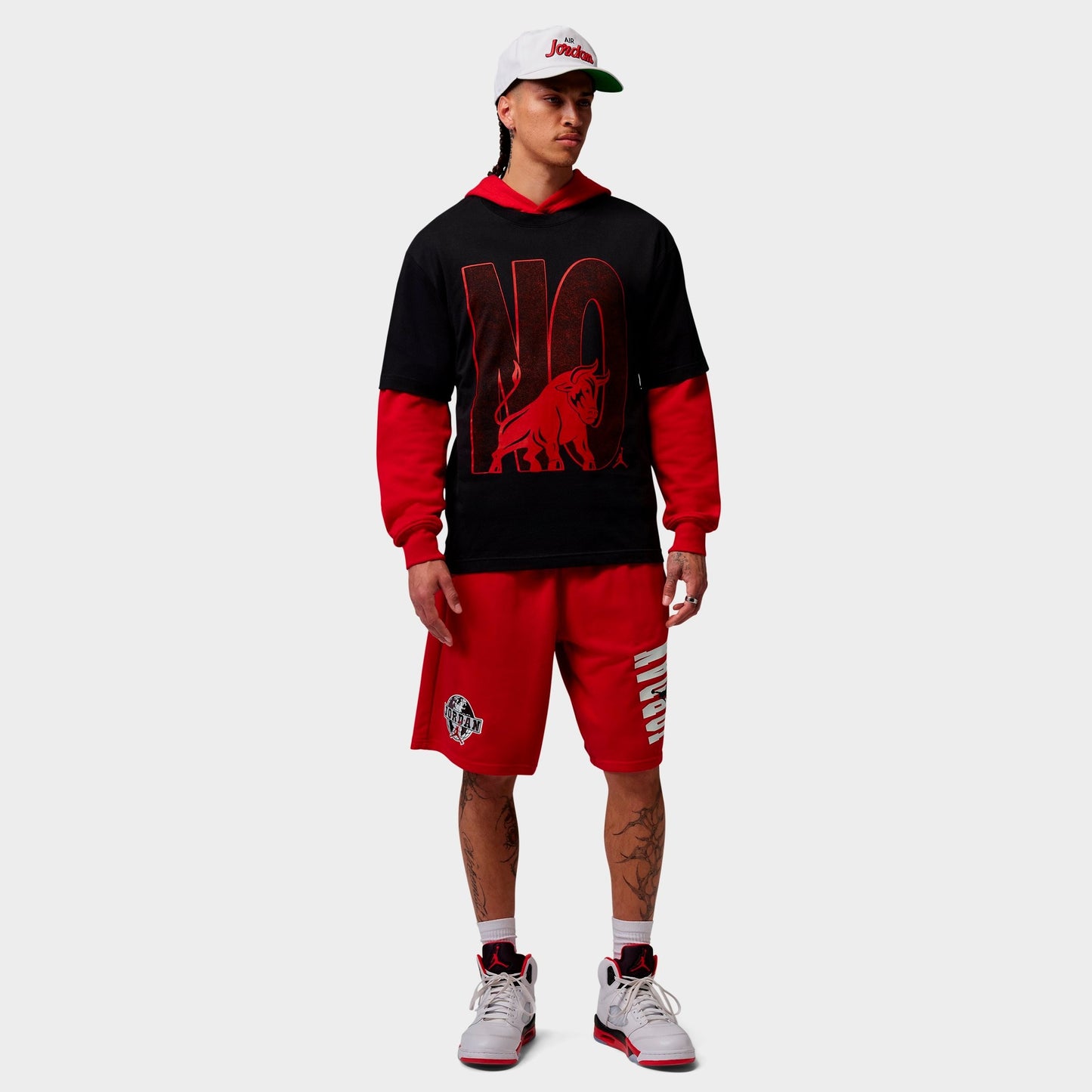 Men's Jordan Brooklyn Toro Graphic T-Shirt - Black