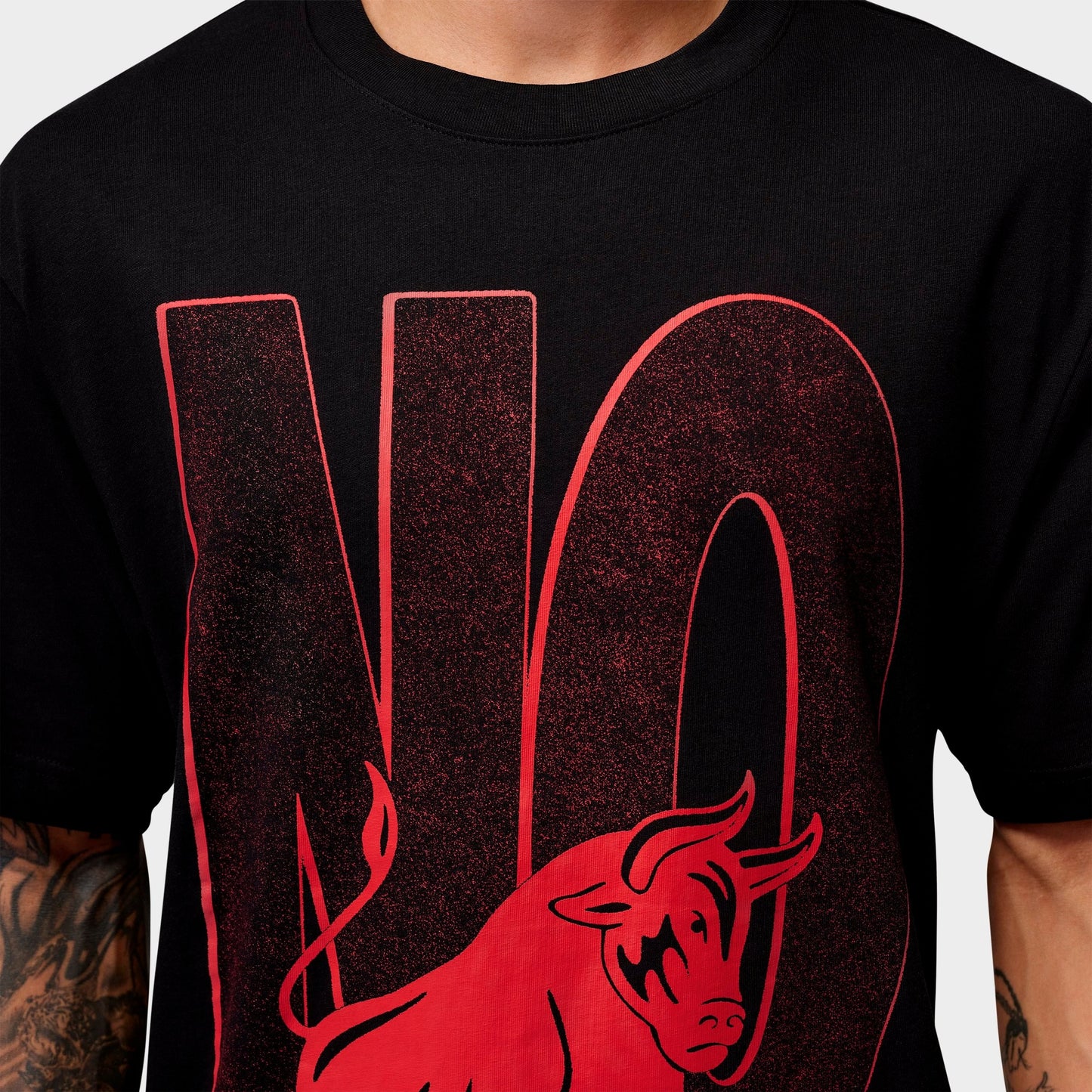 Men's Jordan Brooklyn Toro Graphic T-Shirt - Black