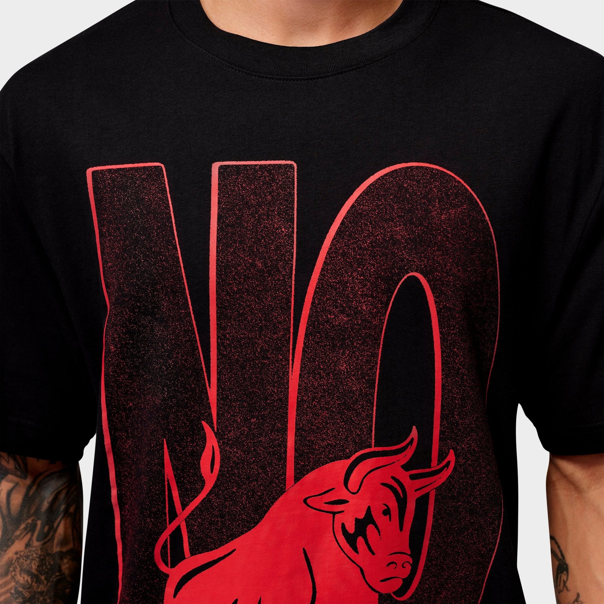 Men's Jordan Brooklyn Toro Graphic T-Shirt - Black