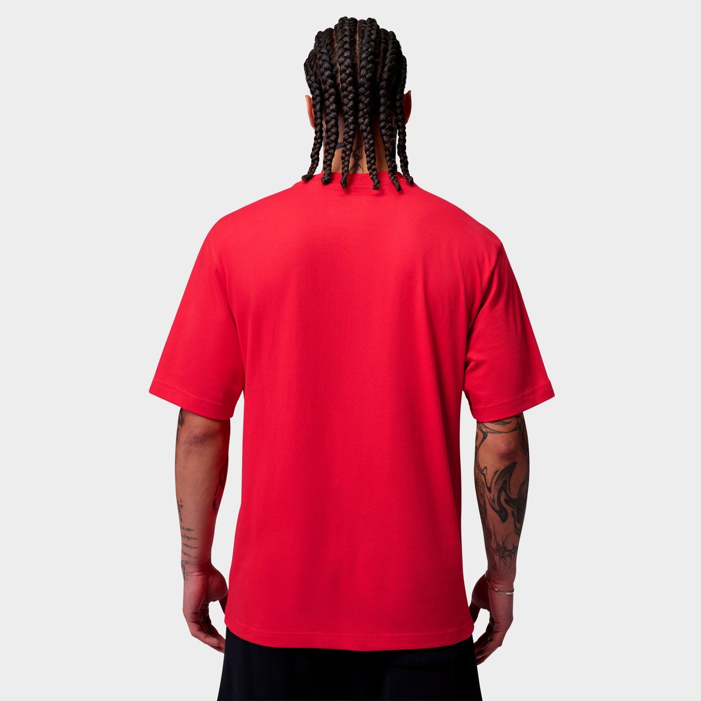 Men's Jordan Brooklyn Toro Graphic T-Shirt - Fire Red