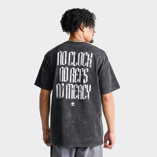 Men's Nike Sportswear Air Max No Mercy Washed T-Shirt - Black/White