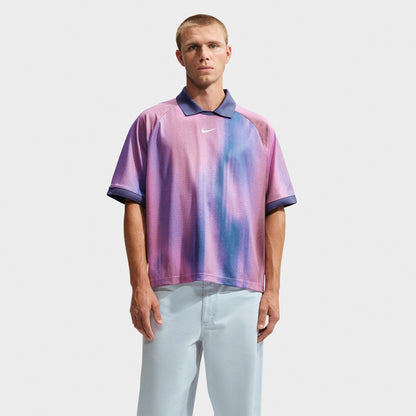 Men's Nike SB Sunset Dri-FIT Jacquard Skate Jersey - Light Magenta