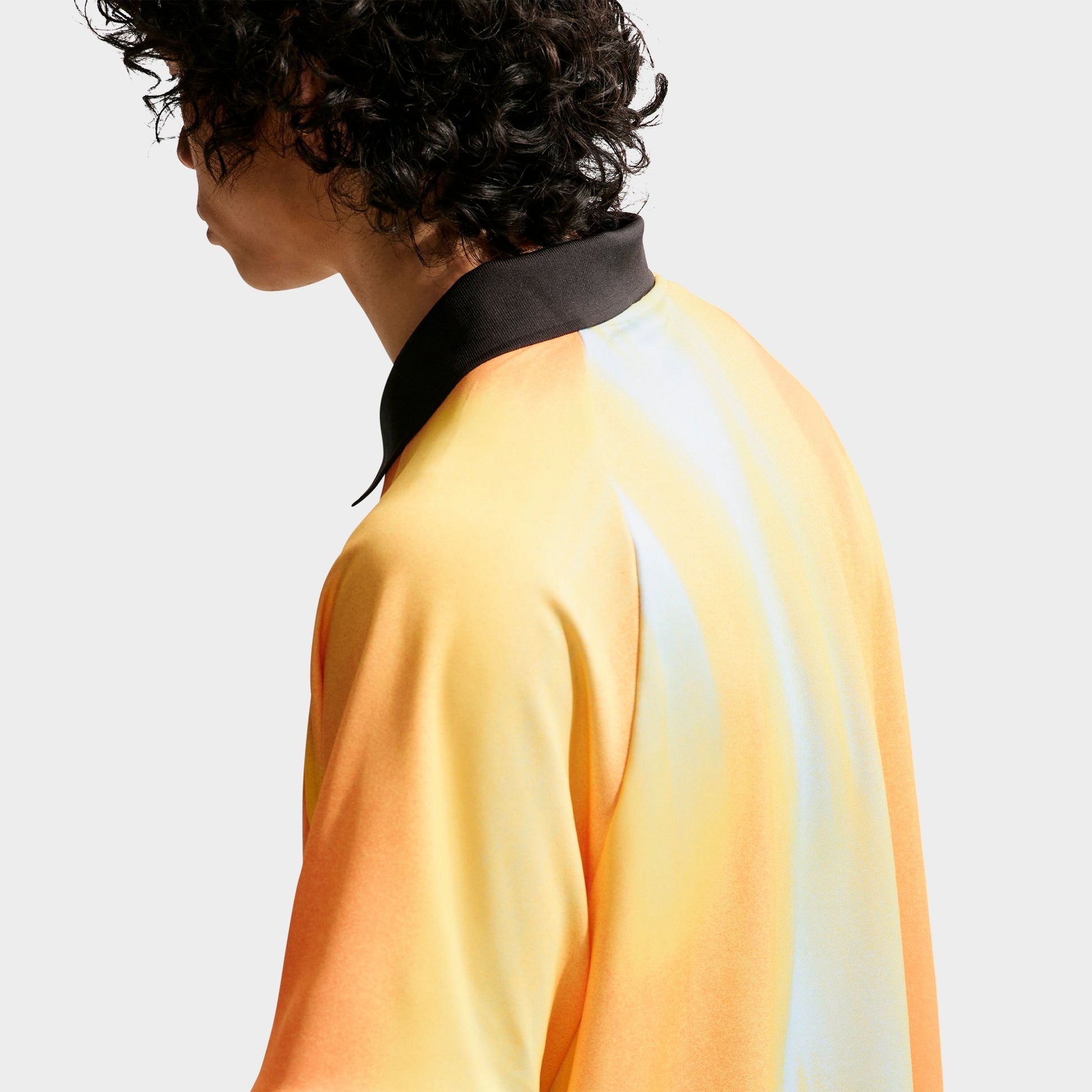 Men's Nike SB Sunset Dri-FIT Jacquard Skate Jersey - Topaz Gold