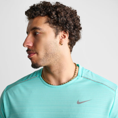 Men's Nike Miler Dri-FIT Running T-Shirt - Hyper Turquoise