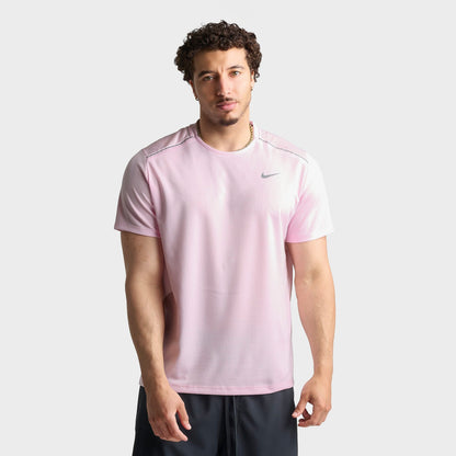 Men's Nike Miler Dri-FIT Running T-Shirt - Pink Foam