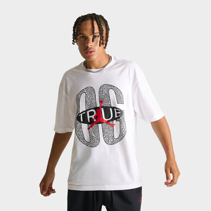 Men's Jordan Brooklyn True OG Graphic T-Shirt - White