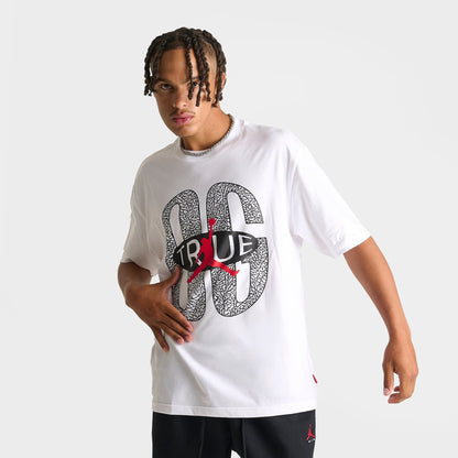 Men's Jordan Brooklyn True OG Graphic T-Shirt - White