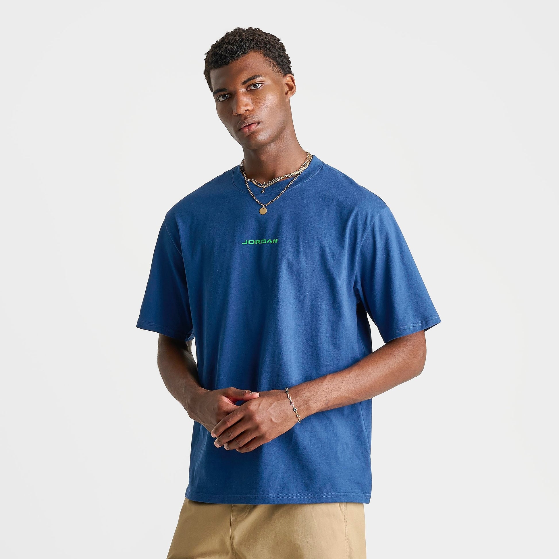 Men's Jordan 1985 AJ13 Flint T-Shirt - French Blue