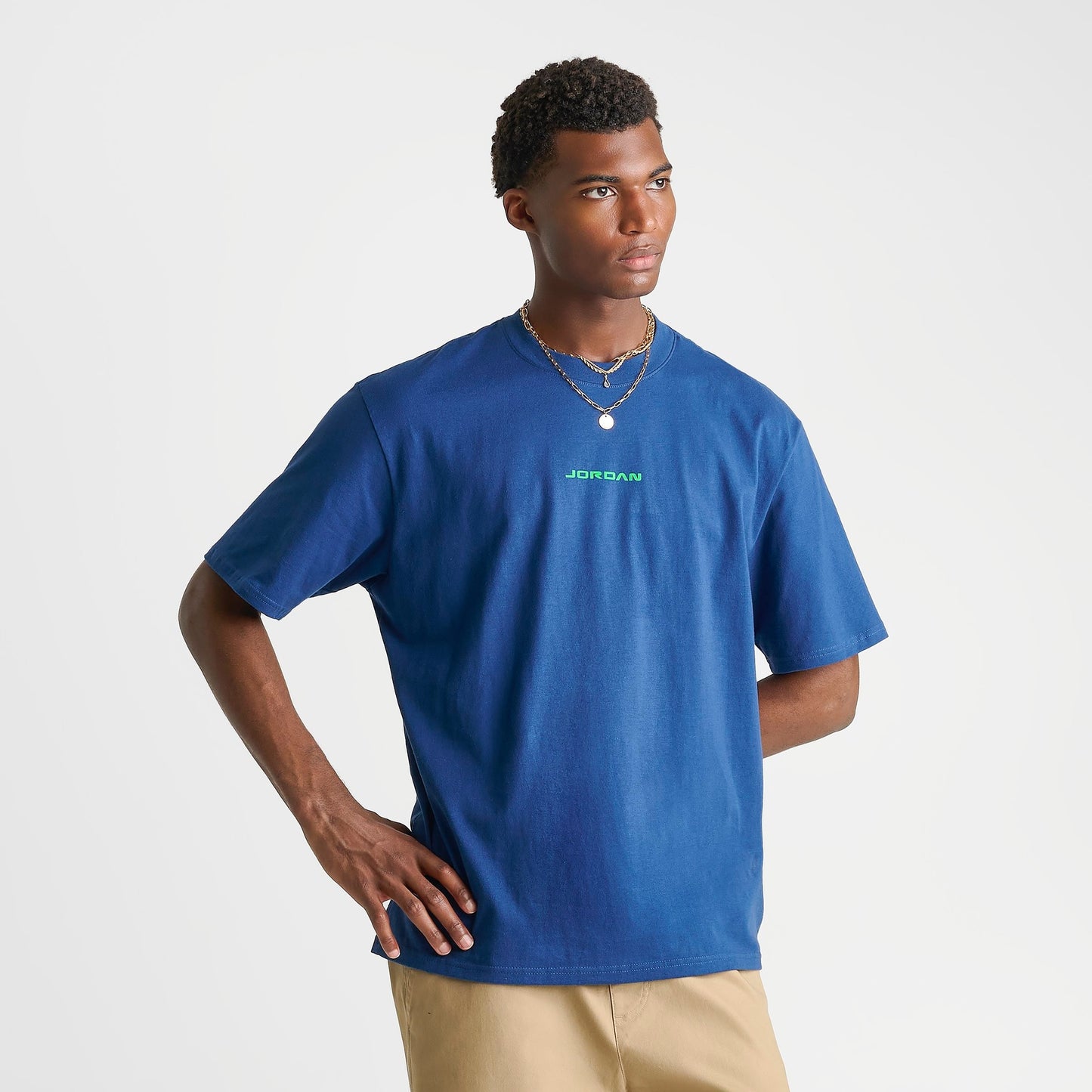 Men's Jordan 1985 AJ13 Flint T-Shirt - French Blue