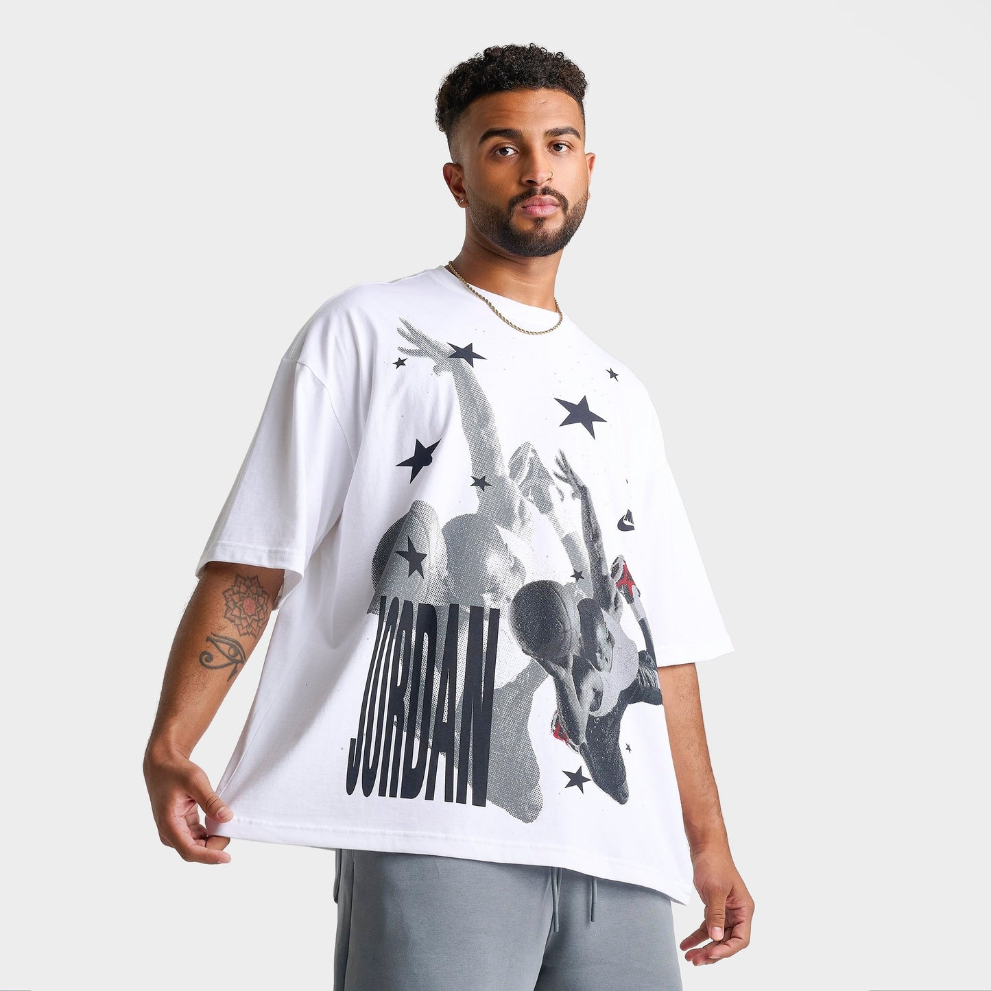 Men's Jordan Toro Graphic T-Shirt - White