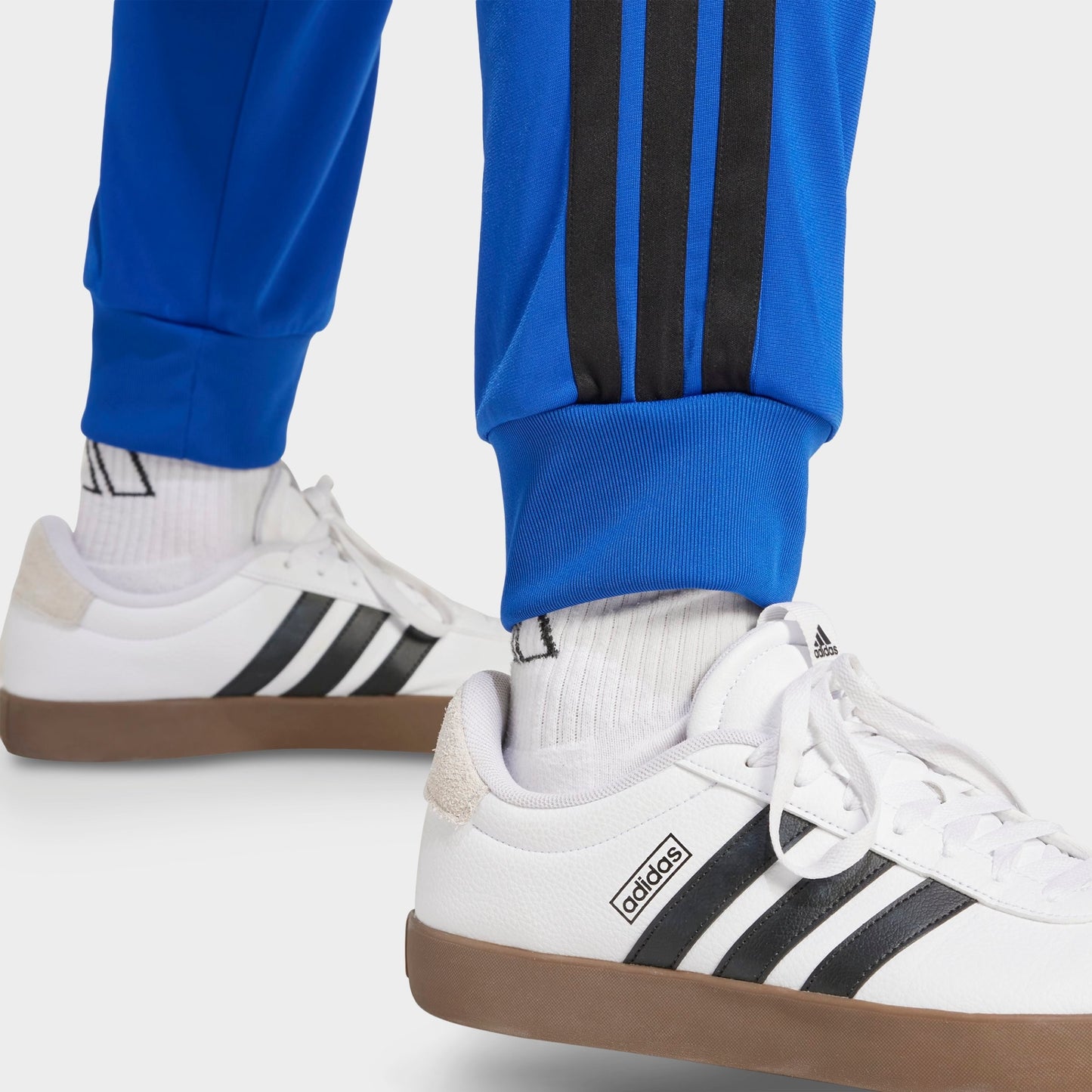 Men's adidas 3-Stripes Tricot Tapered Track Pants - Team Royal Blue