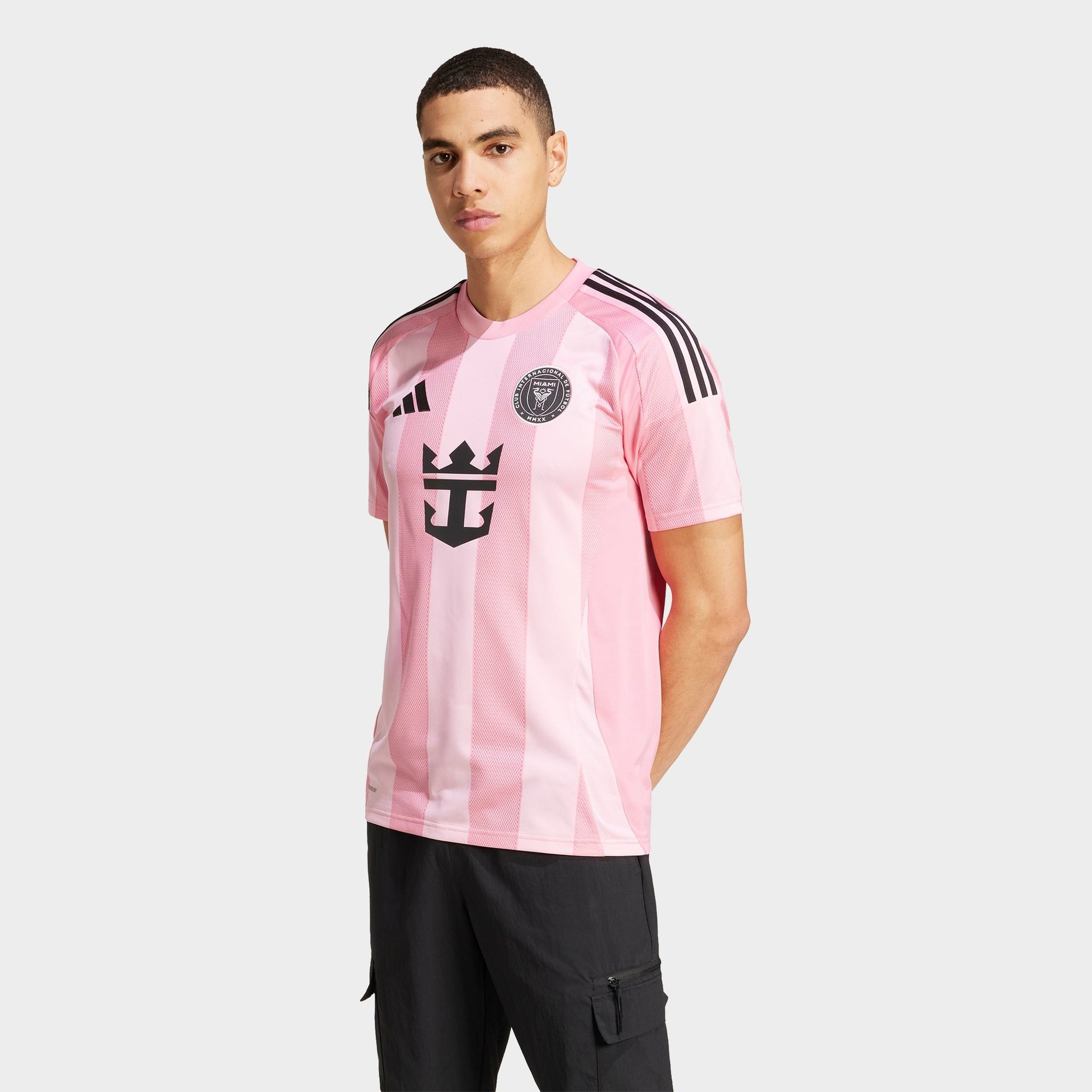 Men's adidas Inter Miami CF MLS 25-26 Away Soccer Jersey - Easy Pink