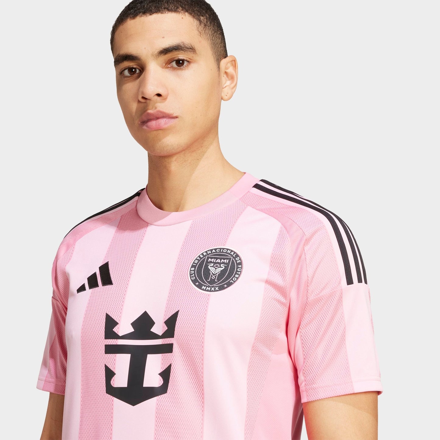 Men's adidas Inter Miami CF MLS 25-26 Away Soccer Jersey - Easy Pink