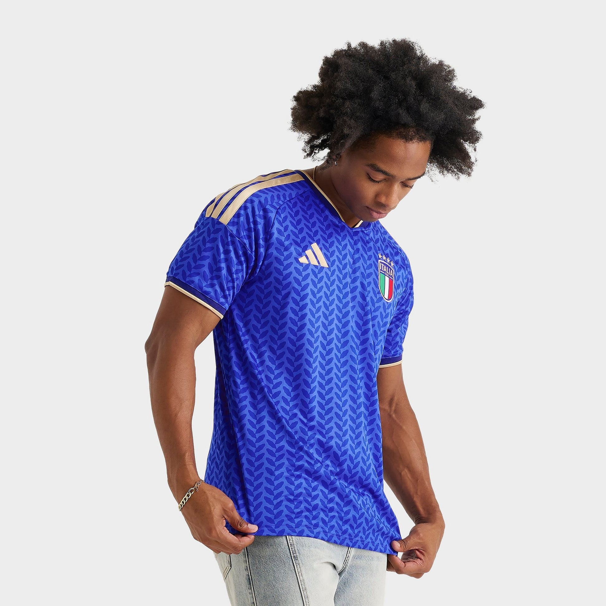 Men's adidas Italy 2026 Home Replica Soccer Jersey - Bold Blue