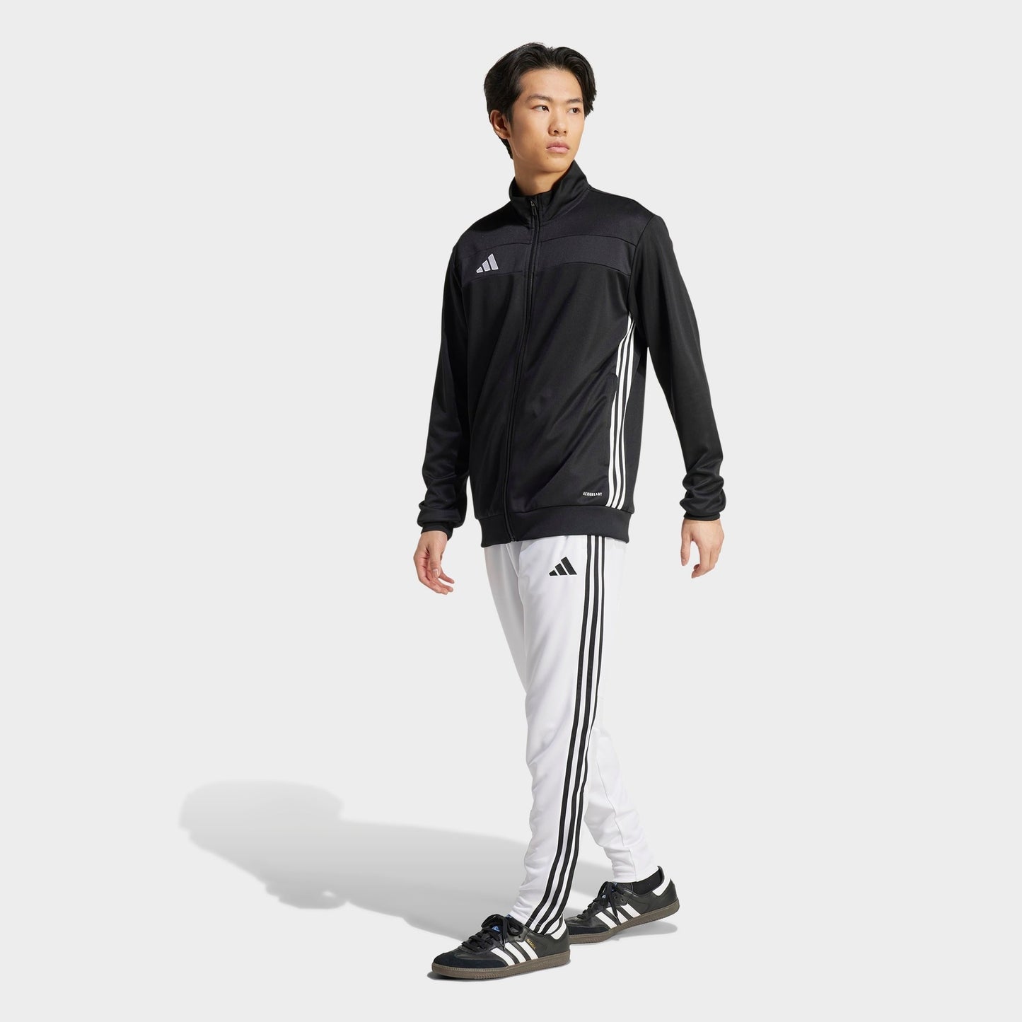 Men's adidas Tiro 25 Essentials Training Pants - White/Black