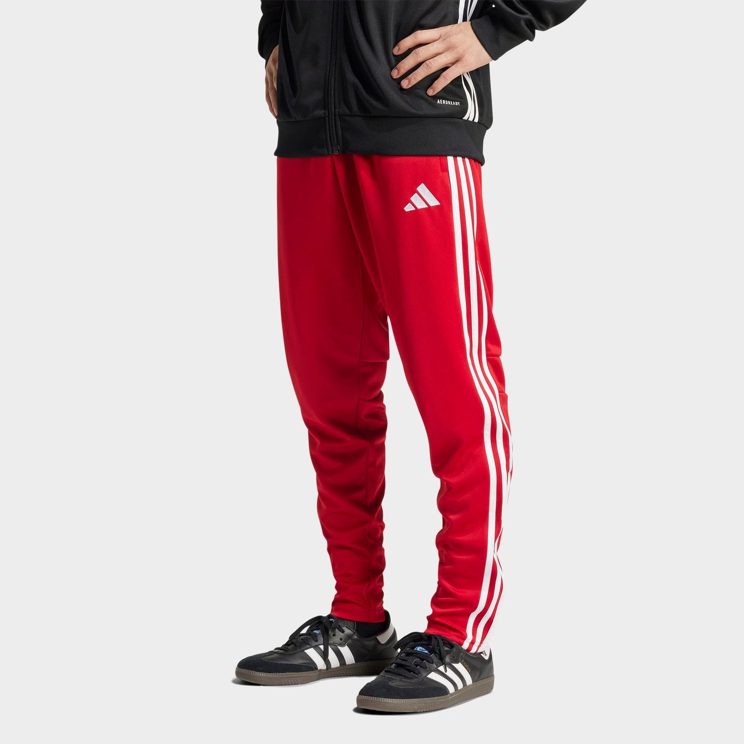 Men's adidas Tiro 25 Essentials Training Pants - Team Power Red/White