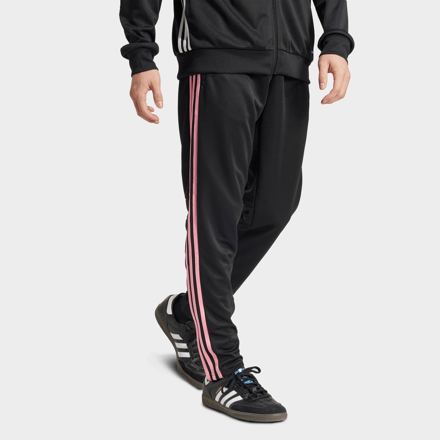 Men's adidas Tiro 25 Essentials Training Pants - Black/Easy Pink