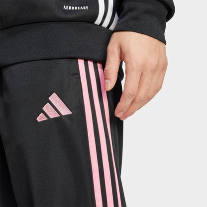 Men's adidas Tiro 25 Essentials Training Pants - Black/Easy Pink