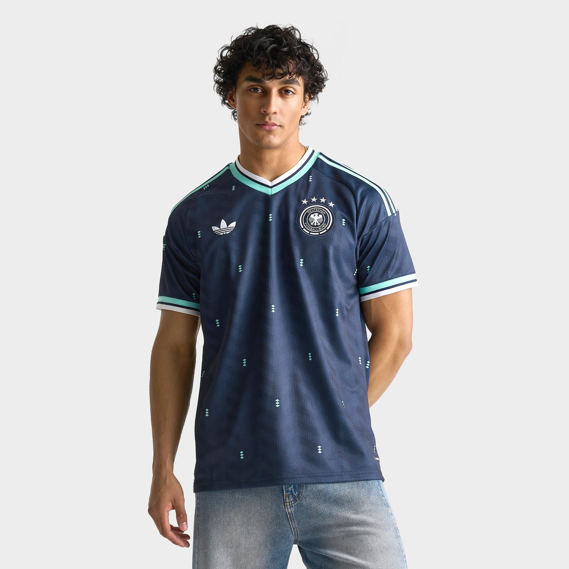 Men's adidas Germany 2026 Away Replica Soccer Jersey - Collegiate Navy