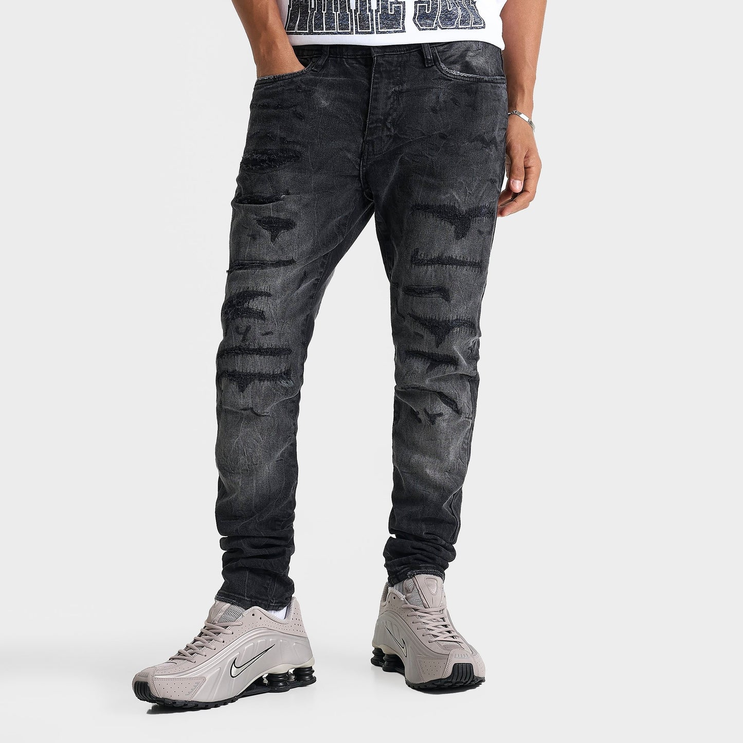Men's Jordan Craig Sean Slim Denim Jeans - Industrial Black