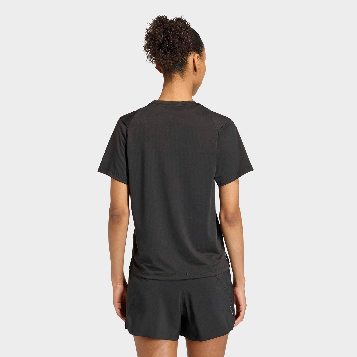 Women's adidas adi365 Iconic Climacool Running T-Shirt - Black