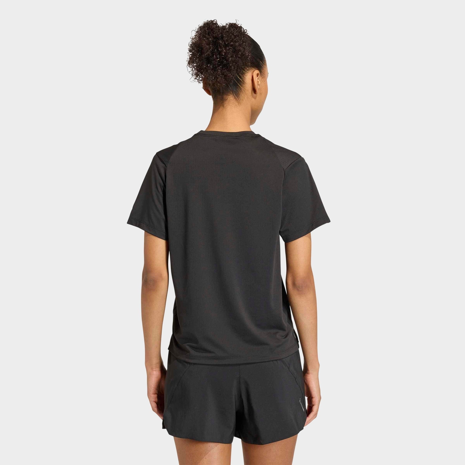 Women's adidas adi365 Iconic Climacool Running T-Shirt - Black