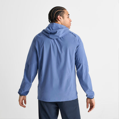 Men's adidas Argentina Tiro Travel Full-Zip Windbreaker Jacket - Crew Blue