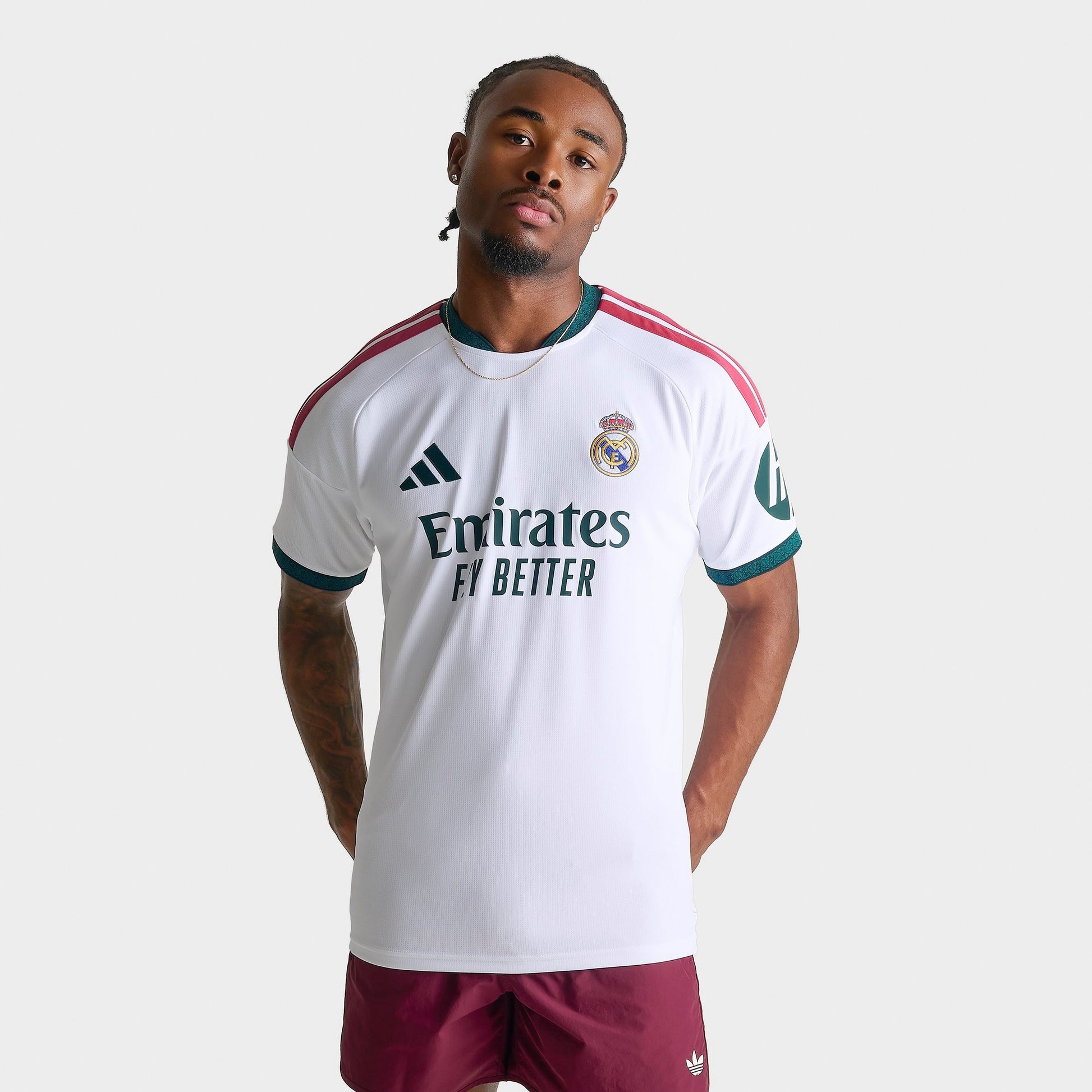 Men's adidas Real Madrid 26-27 Home Soccer Jersey - White