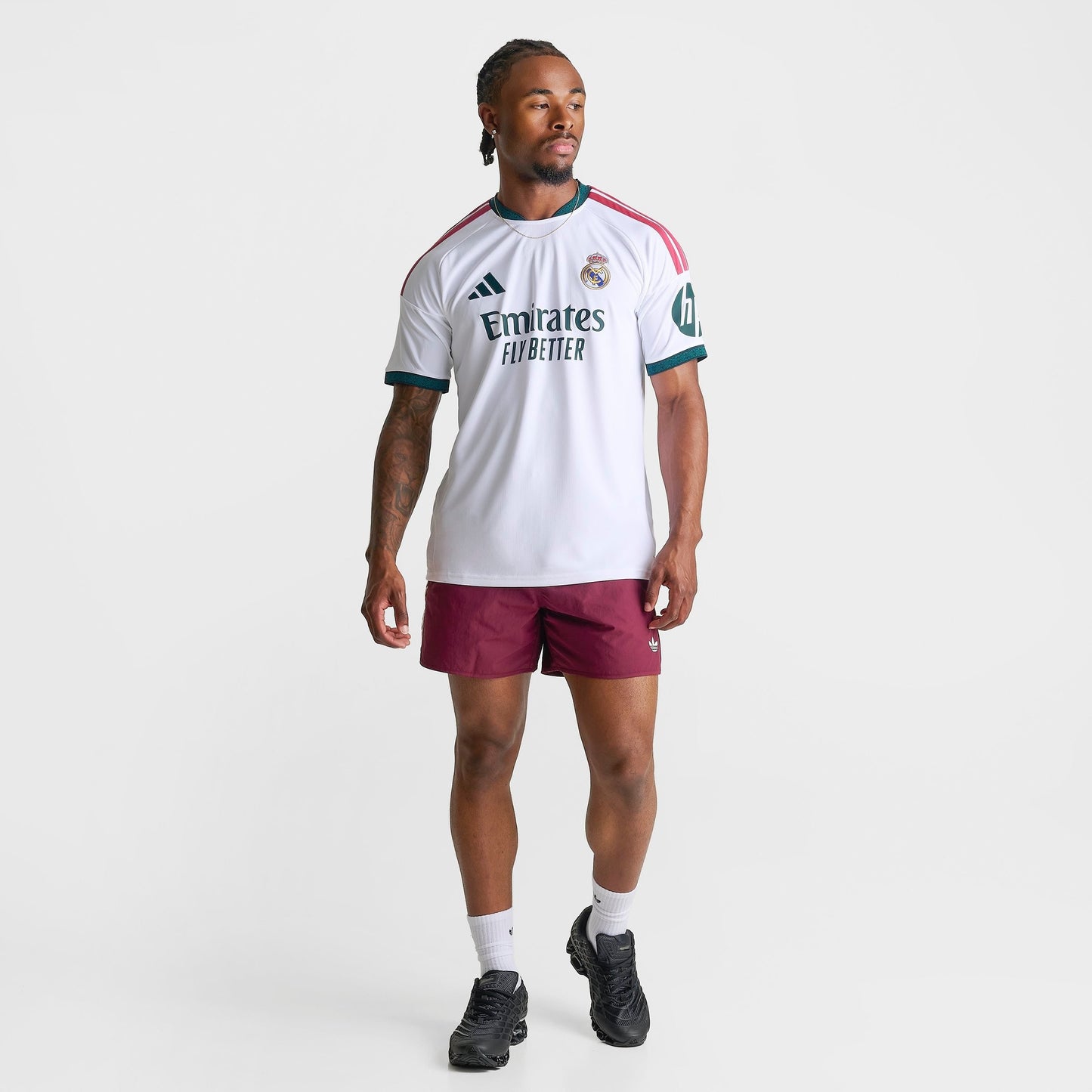 Men's adidas Real Madrid 26-27 Home Soccer Jersey - White