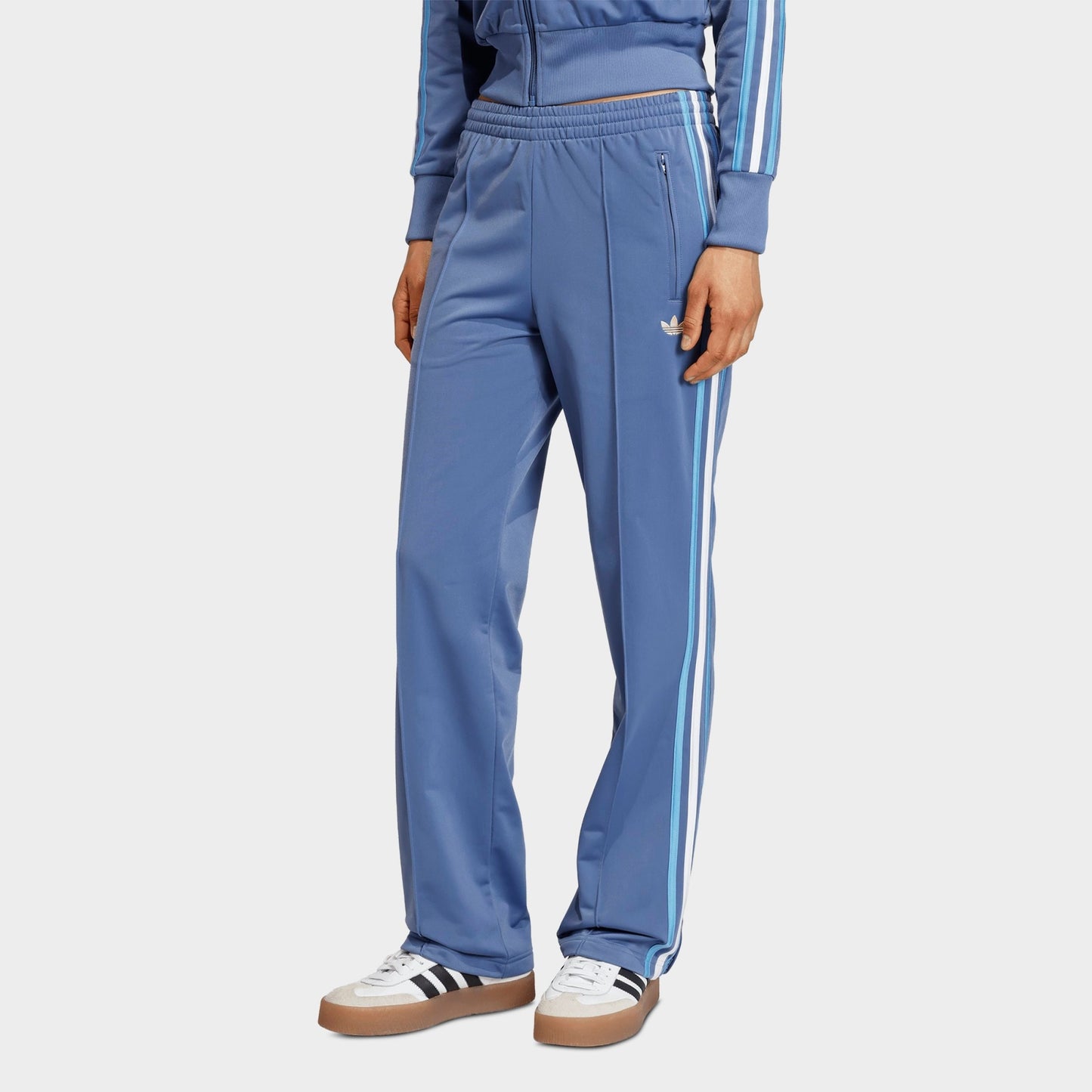 Women's adidas Originals Firebird Classic Track Pants - Crew Blue/Light Blue/White