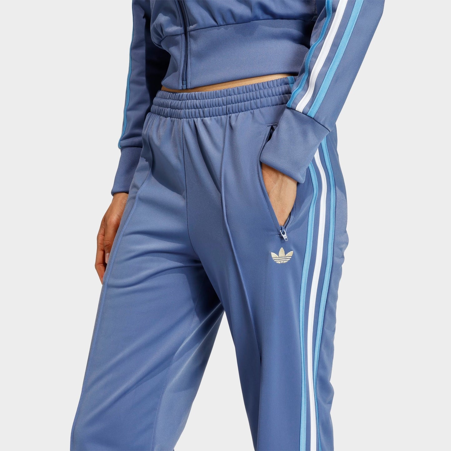 Women's adidas Originals Firebird Classic Track Pants - Crew Blue/Light Blue/White