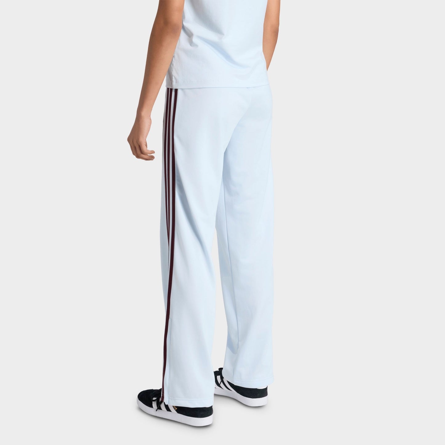 Women's adidas Originals Firebird Classic Track Pants - Crystal Sky/Maroon