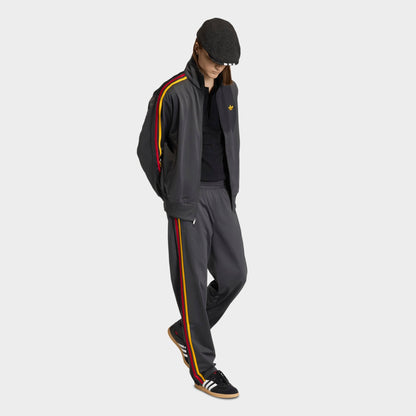 Men's adidas Originals adicolor Firebird Track Pants - Utility Black/Collegiate Gold/Team Power Red 2