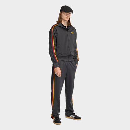 Men's adidas Originals adicolor Sport Firebird Track Jacket - Utility Black/Collegiate Gold/Team Power Red