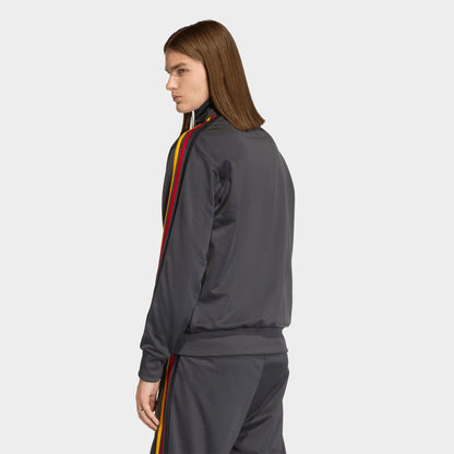 Men's adidas Originals adicolor Sport Firebird Track Jacket - Utility Black/Collegiate Gold/Team Power Red