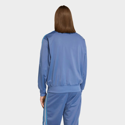 Men's adidas Originals adicolor Sport Firebird Track Jacket - Crew Blue/Light Blue/White