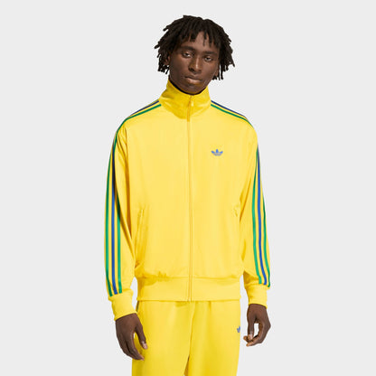 Men's adidas Originals adicolor Sport Firebird Track Jacket - Eqt Yellow/Green/Collegiate Royal