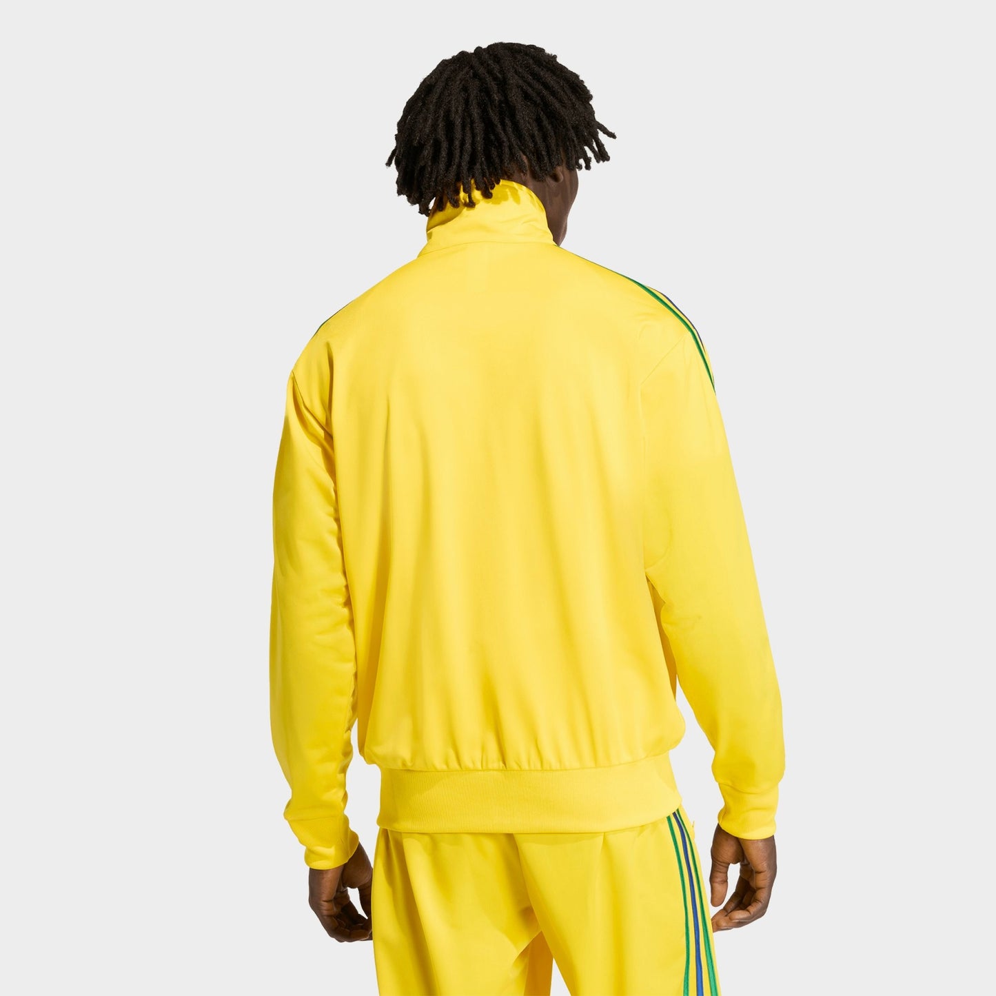 Men's adidas Originals adicolor Sport Firebird Track Jacket - Eqt Yellow/Green/Collegiate Royal
