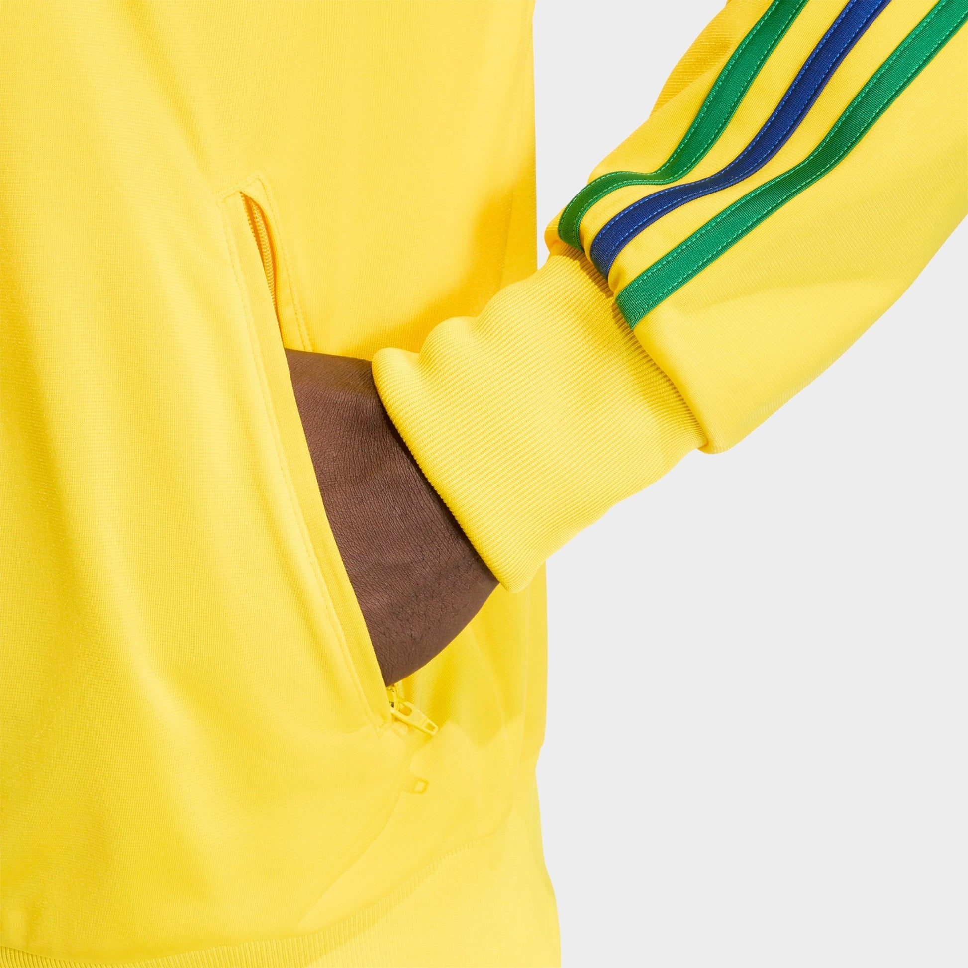 Men's adidas Originals adicolor Sport Firebird Track Jacket - Eqt Yellow/Green/Collegiate Royal