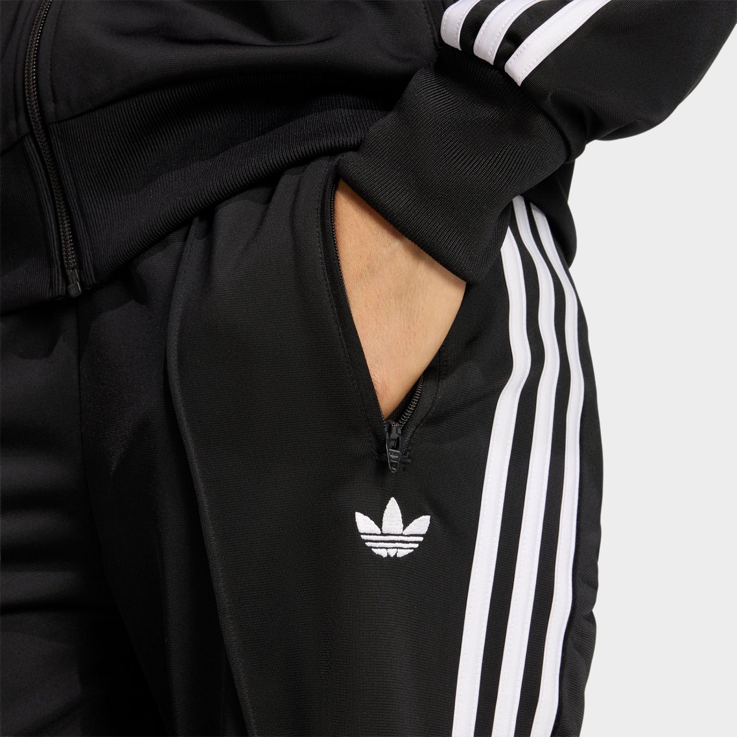 Women's adidas Originals Firebird Classic Track Pants - Black/White