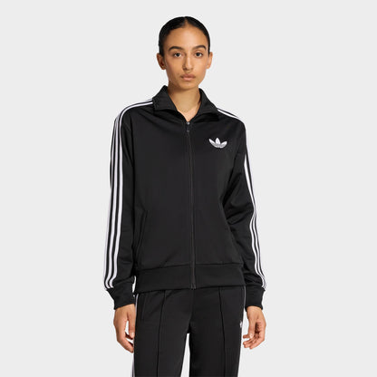 Women's adidas Originals adicolor Classic Firebird Loose Track Top - Black/White